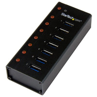 StarTech ST7300U3M 7 Port USB 3.0 Hub Desktop or Wall-mountable Metal Enclosure