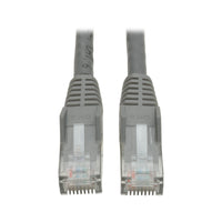 Tripp Lite N201-010-GY 10FT CAT6 Gigabit Snagless Molded Patch Cable RJ45 Gray