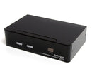 StarTech SV231DVIUA 2 Port DVI USB KVM Switch Audio Keyboard Mouse Monitor Audio