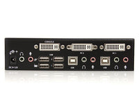 StarTech SV231DVIUA 2 Port DVI USB KVM Switch Audio Keyboard Mouse Monitor Audio