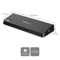 StarTech USB3DOCKHDPC USB 3.0 Docking Station - Windows / macOS Compatible