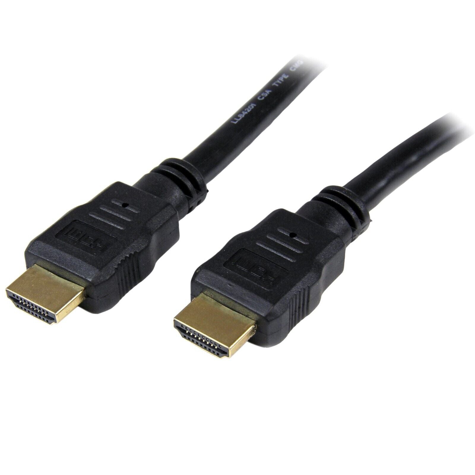 StarTech HDMM1 1ft/30cm HDMI Cable, 4K High Speed HDMI Cable with Ethernet,