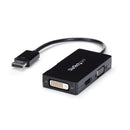 StarTech DP2VGDVHD Travel A/V adapter: 3-in-1 DisplayPort to VGA DVI or HDMI