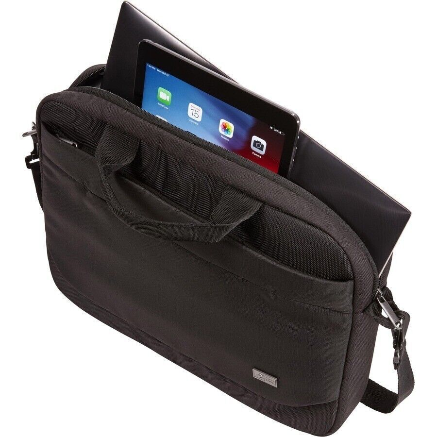 Case Logic 3203988 ADVA-116 BLACK 15.6" Notebook Tablet Case Polyester w Strap