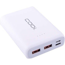 Codi A03031 10,000mAh Quick Charge PowerBank w/ USB-C, USB-A (x2), Micro-USB