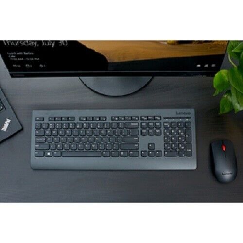 Lenovo 4X30H56796 Professional Wireless Keyboard and Mouse Combo - US English