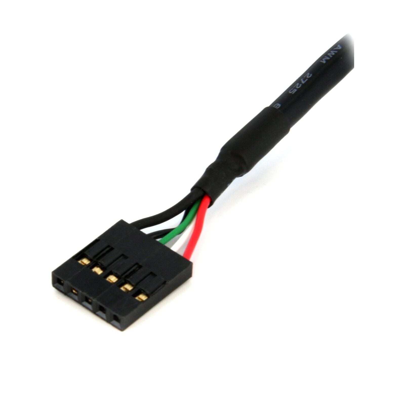 StarTech USBINT5PIN12 12in Internal 5 Pin USB IDC Motherboard Header Cable - F/F
