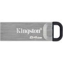 Kingston DTKN/64GB DataTraveler Kyson 64GB USB 3.2 (Gen 1) Type A Flash Drive