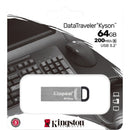 Kingston DTKN/64GB DataTraveler Kyson 64GB USB 3.2 (Gen 1) Type A Flash Drive