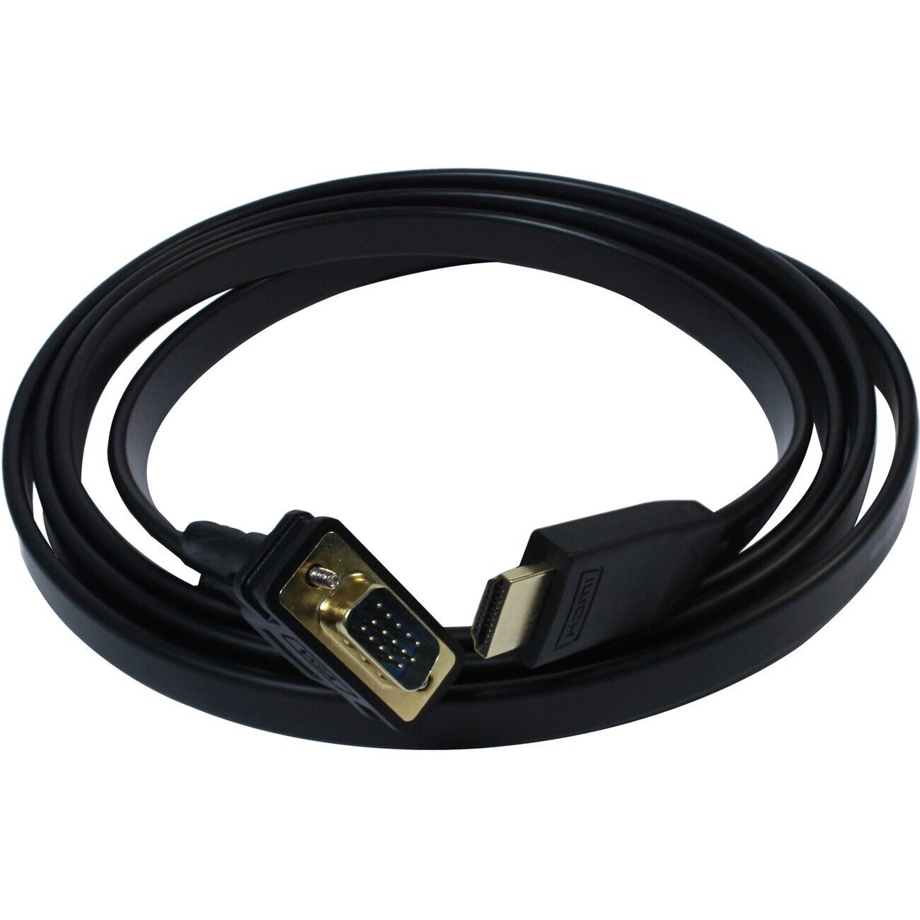 Plugable HDMI-VGA HDMI To VGA Adapter, 6 Foot (1.8 Meter) - Converter Cable