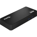 Plugable UD-3900PDZ USB C Triple Display Docking Station with Laptop Charging,