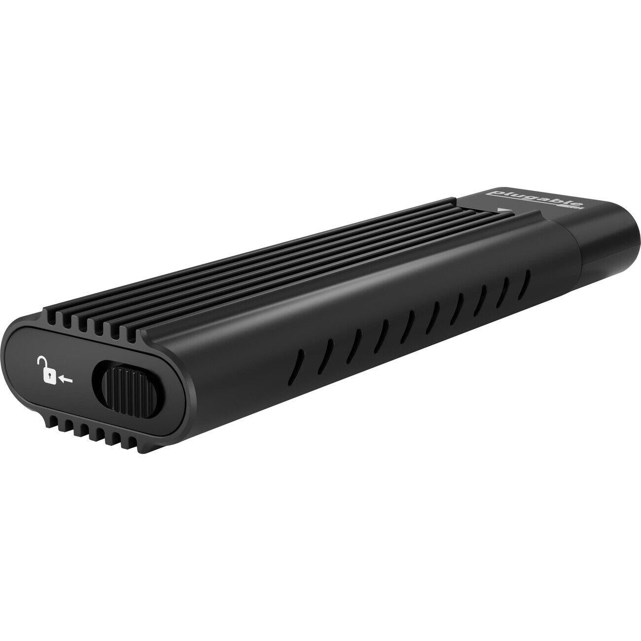 Plugable USBC-NVME USB C to M.2 NVMe Tool-free Enclosure USB C and Thunderbolt 3