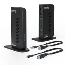 Plugable UD-3900Z USB 3.0 and USB-C Universal Laptop Docking Station for Windows