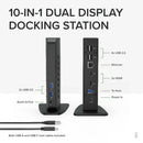 Plugable UD-3900Z USB 3.0 and USB-C Universal Laptop Docking Station for Windows