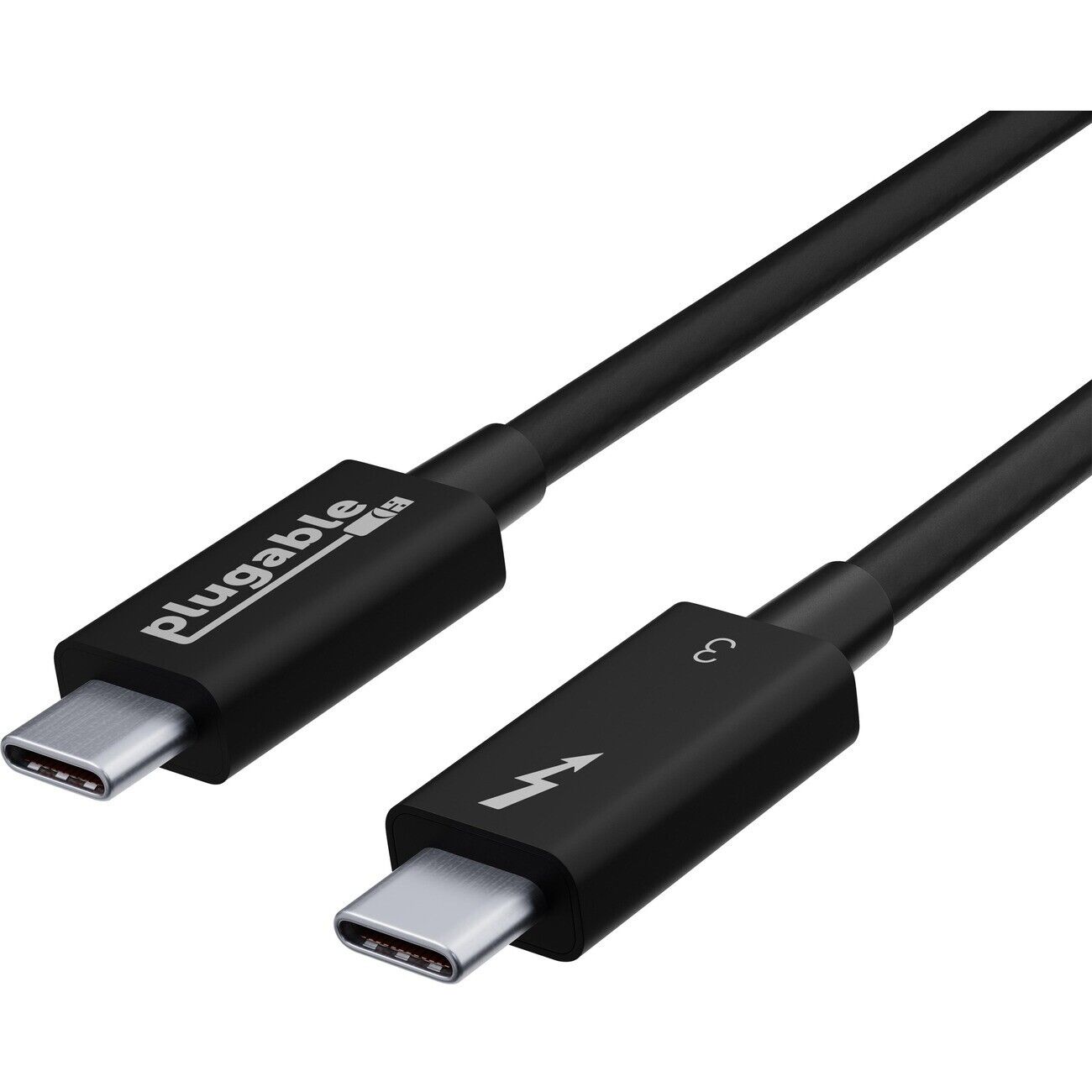 Plugable TBT3-40G80CM Thunderbolt 3 Cable 40Gbps Supports 100W (20V,5A) Charging