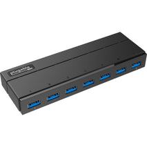 Plugable USB3-HUB7C 7-Port USB 3.0 Hub with 36W Power Adapter - USB 3.0 Type A