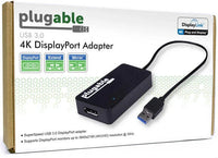 Plugable UGA-4KDP USB 3.0 to DisplayPort 4K UHD (Ultra-High-Definition) - Video