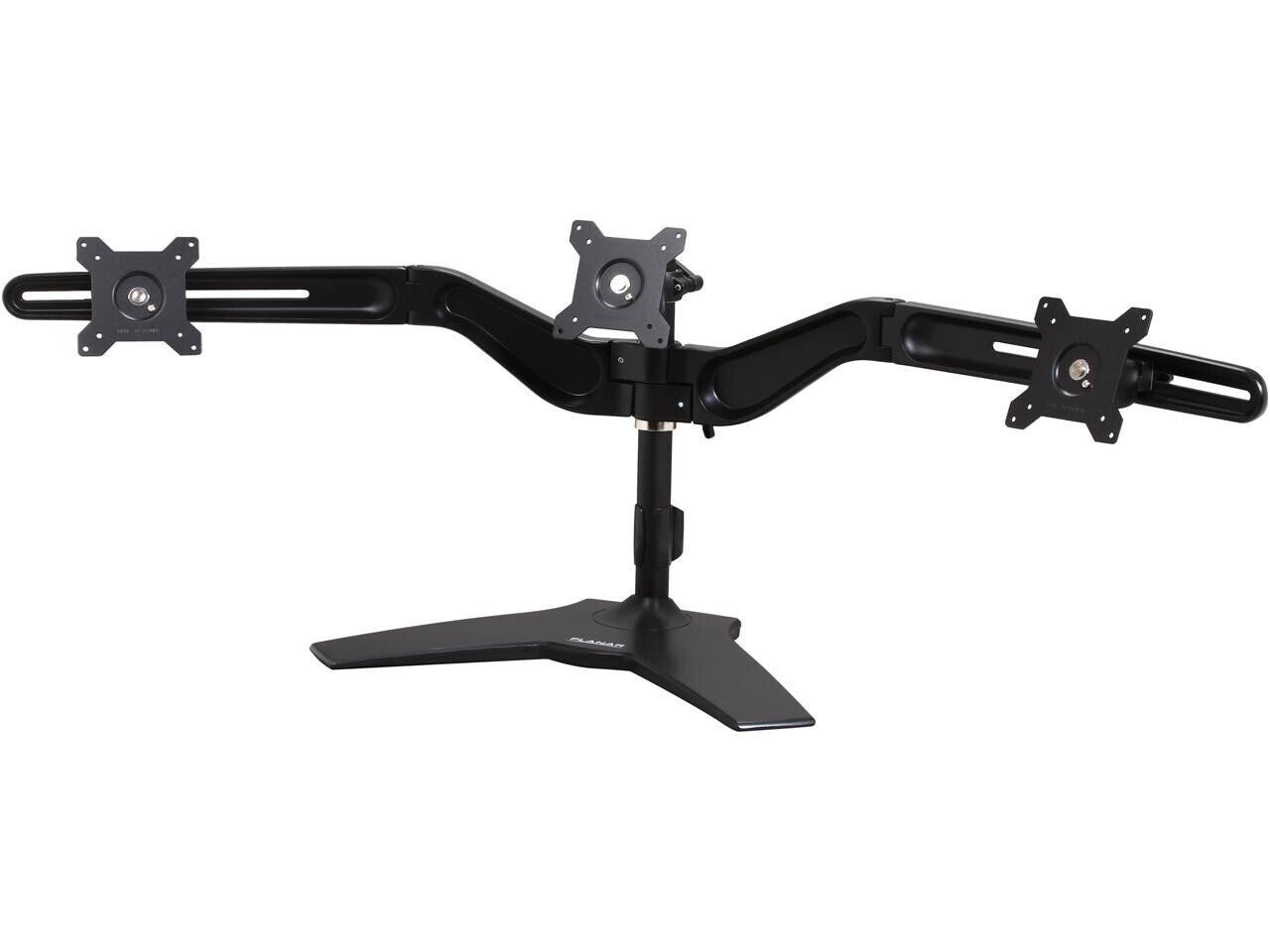 Planar 997-6035-00 Triple Monitor Stand - 17" to 24" Screen Support - 58.20 lb