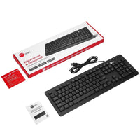 SIIG JK-US0U11-S1 Industrial Grade Washable & Dustproof USB Multimedia Keyboard