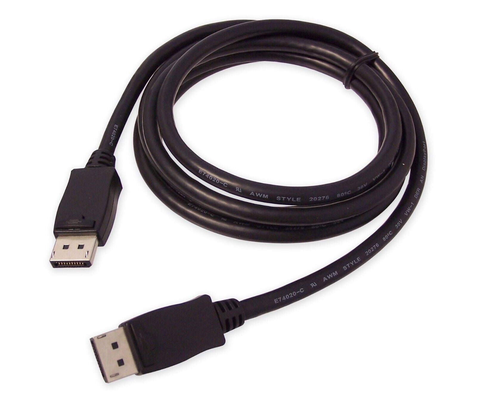 SIIG CB-DP0022-S1 DisplayPort Cable - 2M - 6.56ft - Black