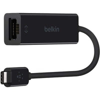 Belkin F2CU040BTBLK USB-C to Gigabit Ethernet Adapter - Twisted Pair