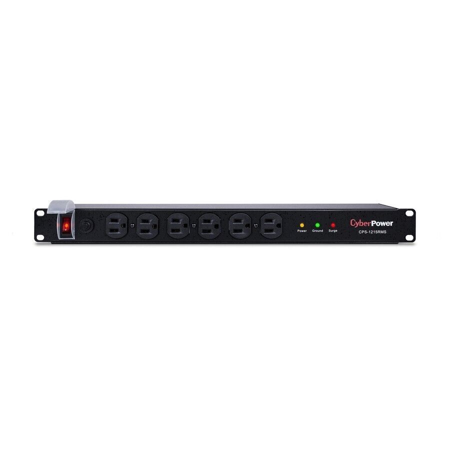 CyberPower CPS-1215RMS CPS1215RMS Rackbar 12 - Outlet Surge with 1800 J