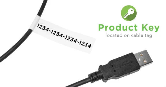 Plugable USB-EASY-TRAN USB 2.0 Transfer Cable, Unlimited Use, Transfer Data