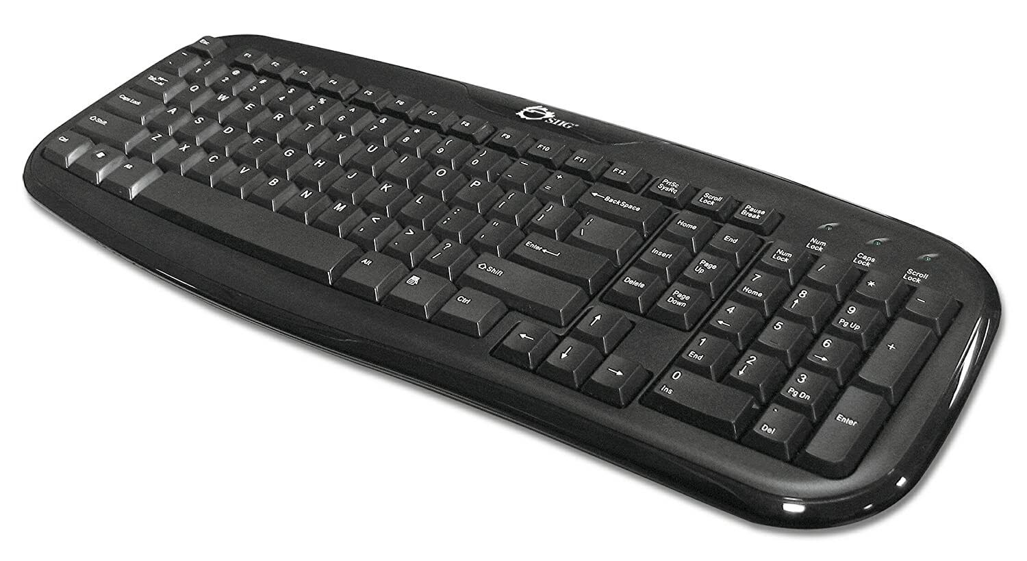 SIIG JK-US0012-S1 USB Desktop Keyboard - USB - 103 Keys