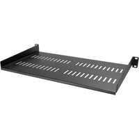StarTech CABSHELFV1U 1U Vented Server Rack Cabinet Shelf - Fixed 10in Deep