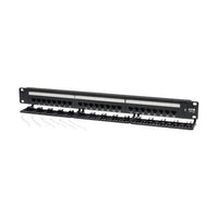 Tripp Lite N252-024 24-Port Cat6 Cat5 Patch Panel Rackmount 110 Punch Down RJ45