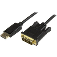 StarTech DP2DVI2MM3 DisplayPort to DVI Converter Cable - DP to DVI Adapter - 3ft