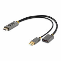 StarTech 128-HDMI-DISPLAYPORT 1ft (30cm) HDMI to DisplayPort Adapter, 4K 60Hz