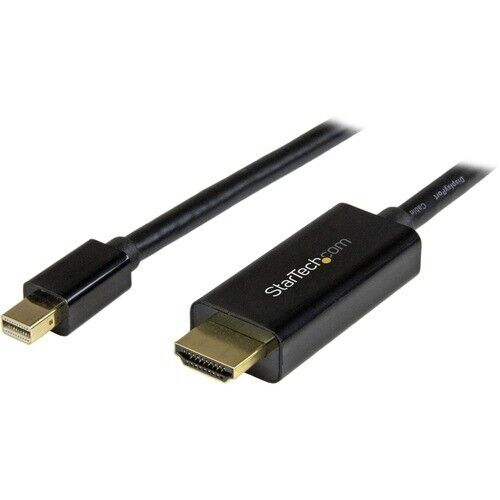 StarTech MDP2HDMM5MB 15ft (5m) Mini DisplayPort to HDMI Cable, 4K 30Hz Video,