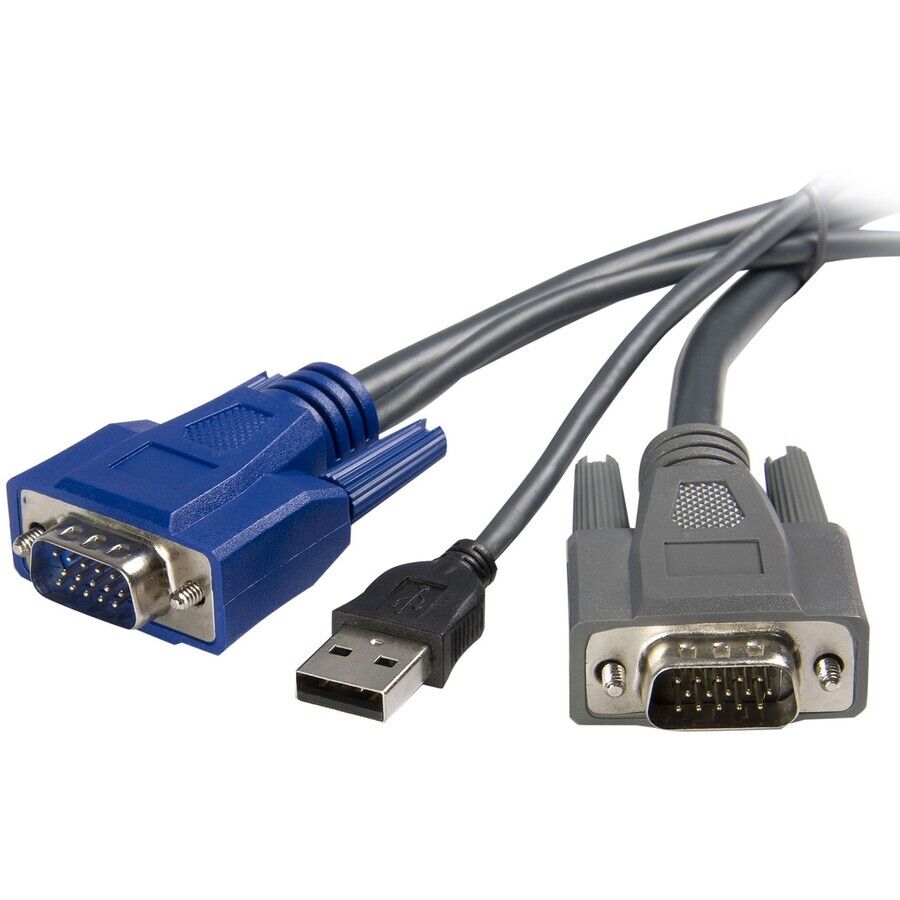 StarTech SVUSBVGA6 2-in-1 - USB/ VGA cable - 4 pin USB Type A, HD-15 (M) - HD-15