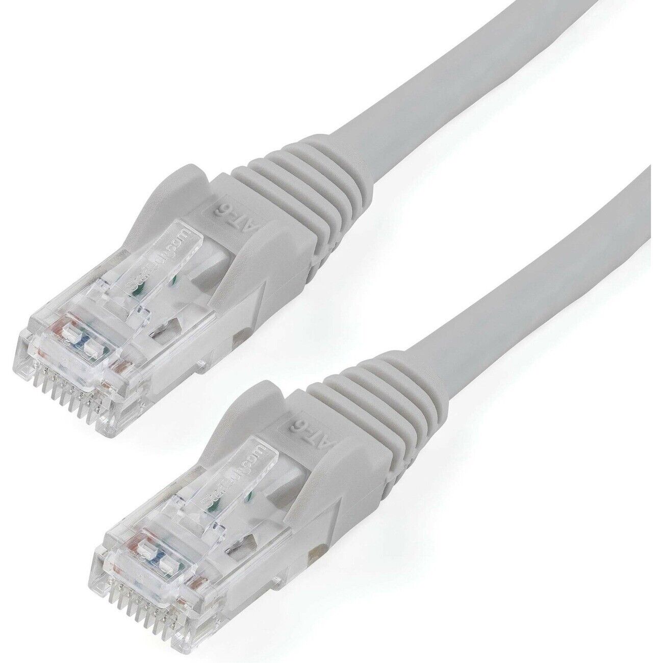 StarTech N6PATCH6GR 6ft CAT6 Ethernet Cable - Gray Snagless Gigabit - 100W PoE