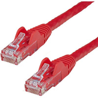 StarTech N6PATCH10RD 10ft CAT6 Ethernet Cable - Red Snagless Gigabit - 100W PoE