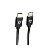 V7 V7USB2C-2M USB-C Male to USB-C Male Cable USB 2.0 480 Mbps 3A 2m/6.6ft Black