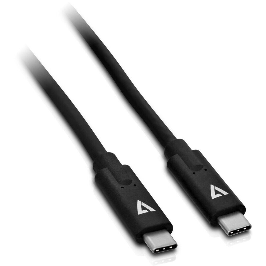 V7 V7UCC-1M-BLK-1E USB-C to USB-C Cable 1m Black - 3.28 ft USB-C Data Transfer