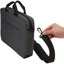 Case Logic 3203694 ERAA-114 14" Notebook Carrying Case Polyester w Strap BLACK