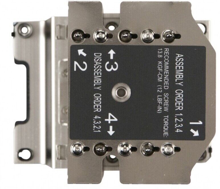 Supermicro SNK-P0070APS4 Cooling Fan/Heatsink Compatible Intel Socket:P LGA-3647