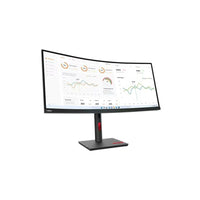 Lenovo 63D4GAR1US ThinkVision T34w-30 34" UW-QHD Curved Screen LCD Monitor