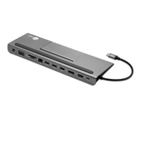 SIIG JU-DK0E11-S1 Aluminum USB-C MST Video Docking Station with 100W PD