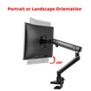 SIIG CE-MT2T12-S1 Aluminum Mechanical Spring Single Monitor Arm Mount