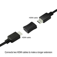 SIIG CE-H22H12-S1 HDMI Coupler Adapter - 1 x 19-pin HDMI (Type A) Digital Audio