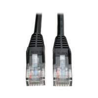 Tripp Lite N001-007-BK 7ft Cat5e Cat5 350MHz Black Snagless Molded Patch Cable