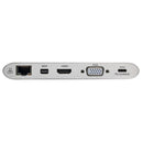 Tripp Lite U442-DOCK1 USB-C Dock Charge Station USB-A HDMI VGA DP MDP Giga LAN