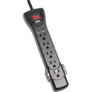 Tripp Lite SUPER7B 7 Outlet Surge Protector Power Strip 120V 7' Cord 2160J Black