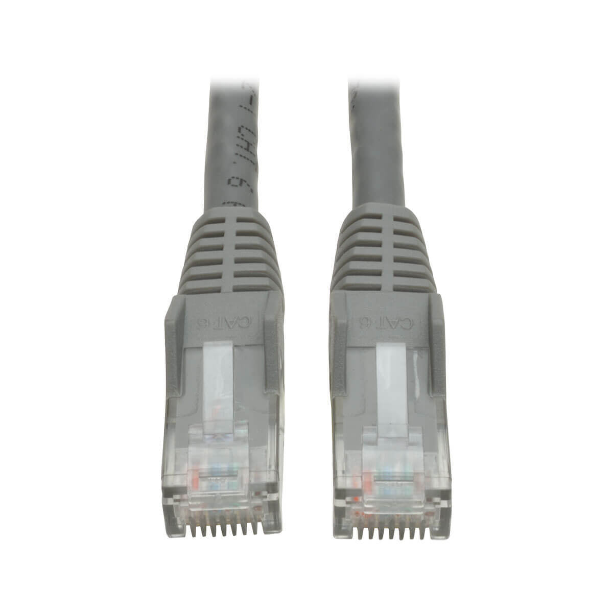 Tripp Lite N201-015-GY 15FR CAT6 Gigabit Snagless Molded Patch Cable RJ45 GRAY