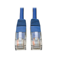 Tripp Lite N002-006-BL 6ft Cat5e / Cat5 350MHz Molded Patch Cable RJ45 M/M Blue