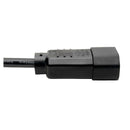 Tripp Lite P004-008 8FT Computer Power Extension Cord Adapter 10A 18AWG C14 C13